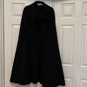 Vintage Ilie Wacs Wool Cape